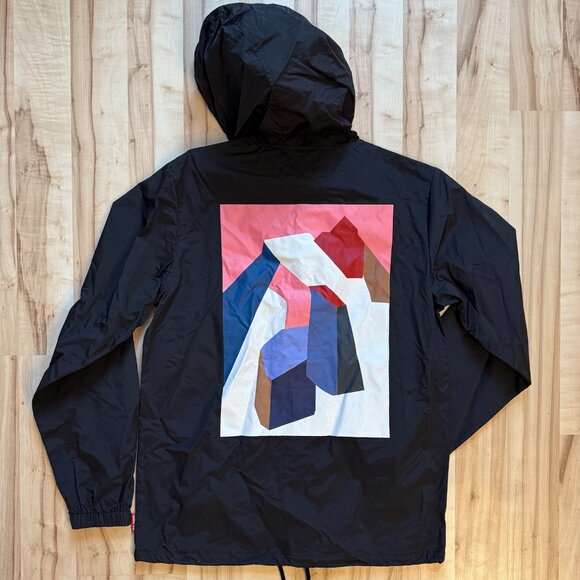 Men's Nylon Coach Jacket - Picture 6 of 8